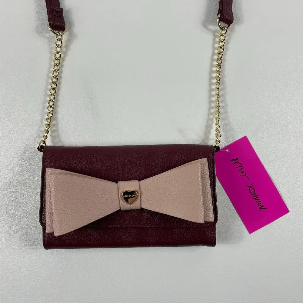 Betsey Johnson Wallet on a String Crossbody